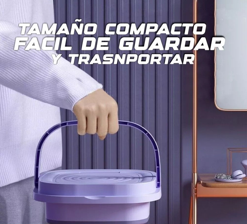 ¡Mini Lavadora 3 Funciones Portátil!