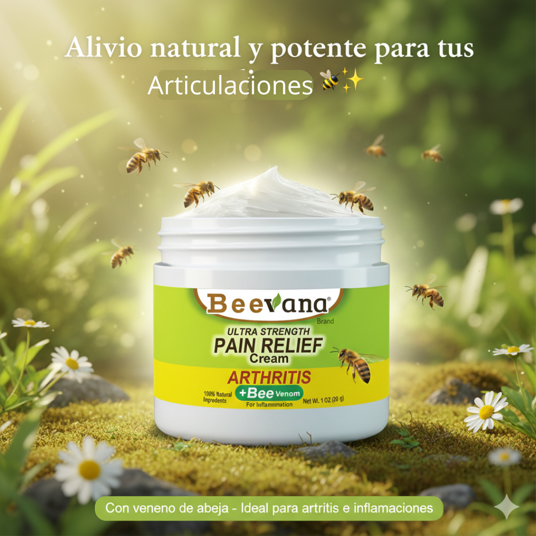 🍯 Beevana Pain Relief - 3X1 bienestar natural en tu piel 🌿