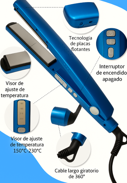 COMBO 4 EN 1 CON EL REGALO CEPILLO SECADOR