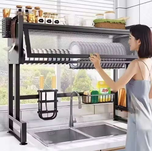 ¡OFERTA RELÁMPAGO! 🔥 Escurridor 3 en 1 de Acero Inoxidable al 50%