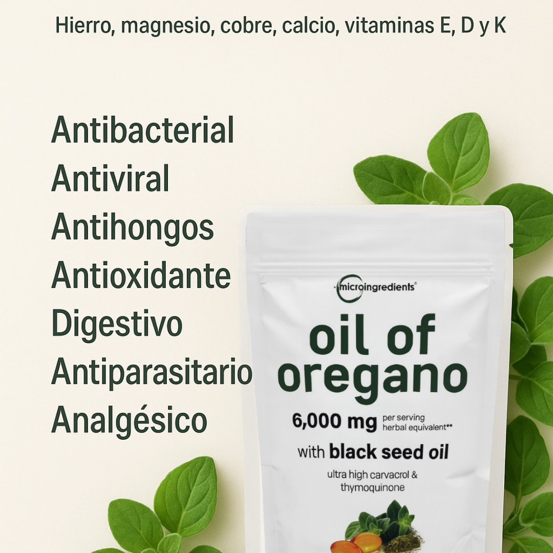 ACEITE DE OREGANO EN CAPSULSAS