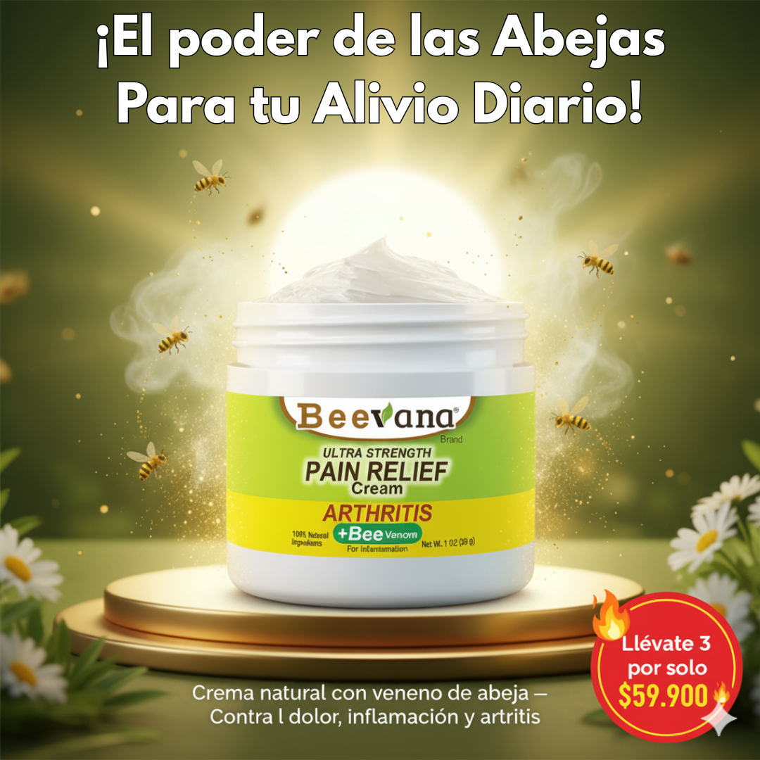 🍯 Beevana Pain Relief - 3X1 bienestar natural en tu piel 🌿